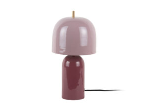 Tafellamp Reirmaro Naturel Ø20 cm met duo-tone emaille afwerking en warme, compacte uitstraling