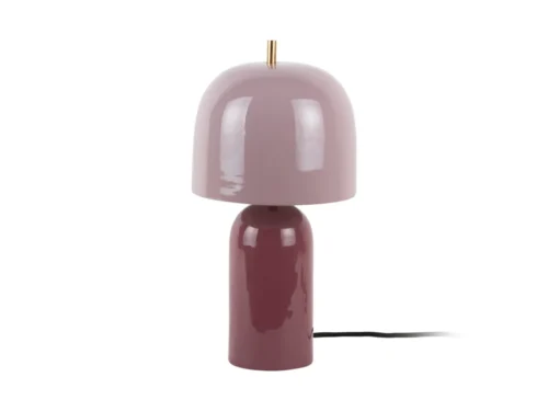 Tafellamp Reirmaro Naturel Ø20 cm met duo-tone emaille afwerking en warme, compacte uitstraling