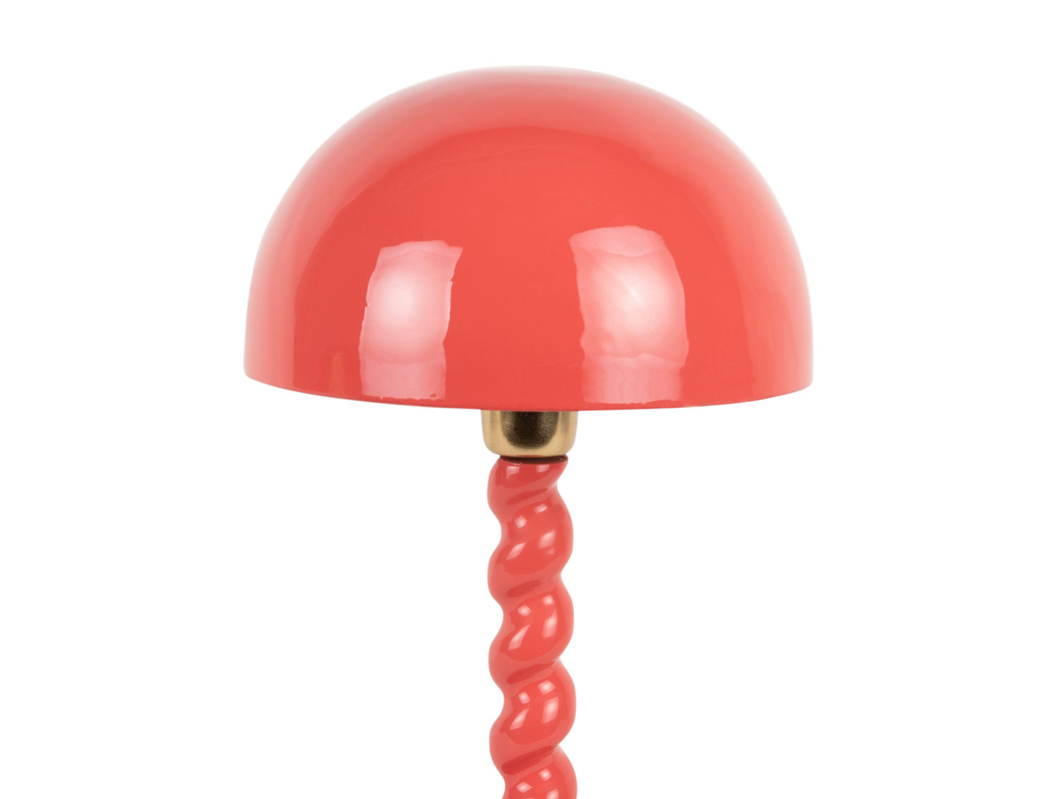 Tafellamp Skeikena Rood Ø25 cm - Afbeelding 2
