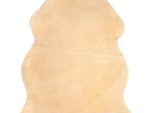 Schapenvacht Broves Naturel 120 x75 cm, zachte naturel Dyreskinn® vacht voor bank, stoel of vloer