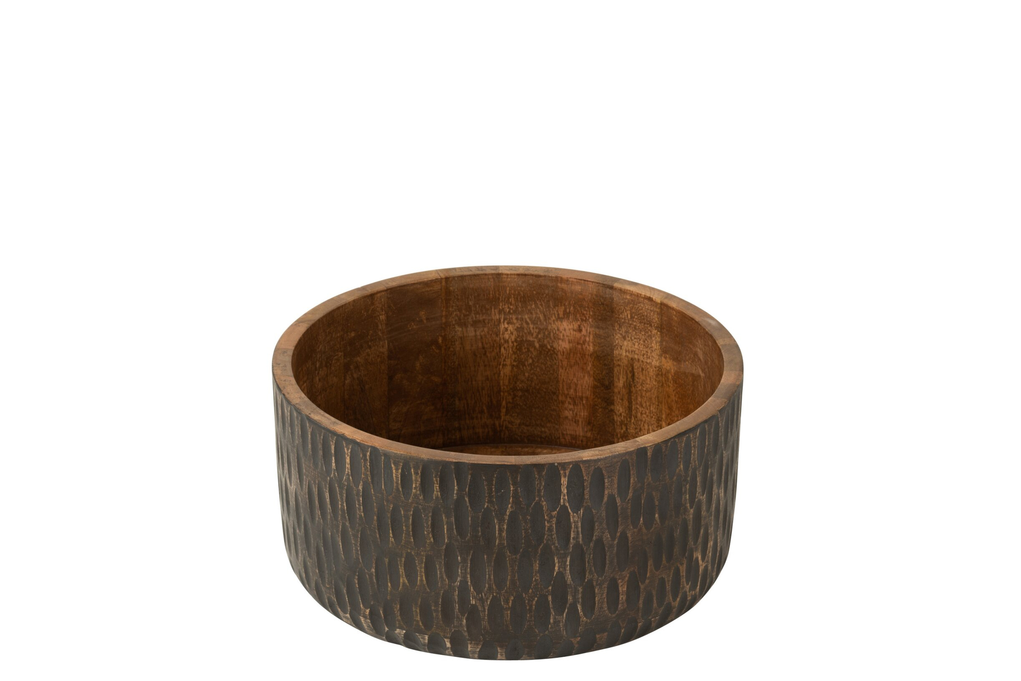 Kom Guskir Mangohout Bruin - Afbeelding 3