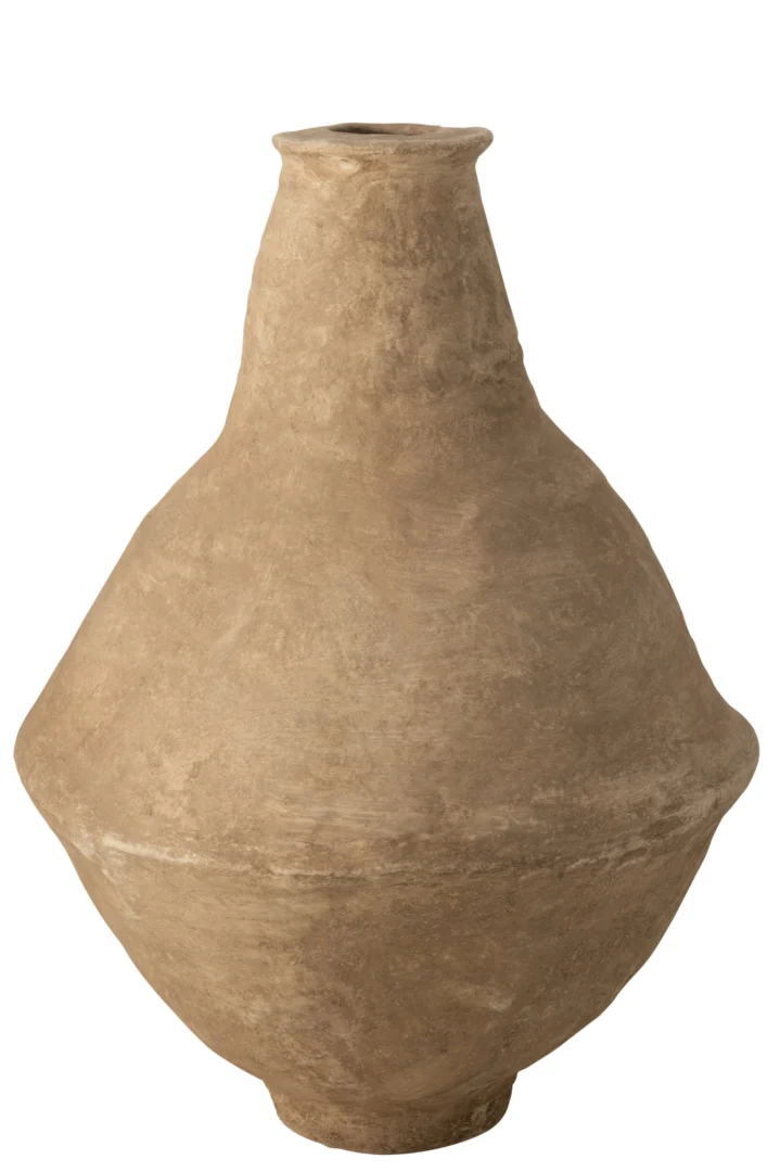 Vaas Jevond Papier Bruin H86 cm - Afbeelding 3