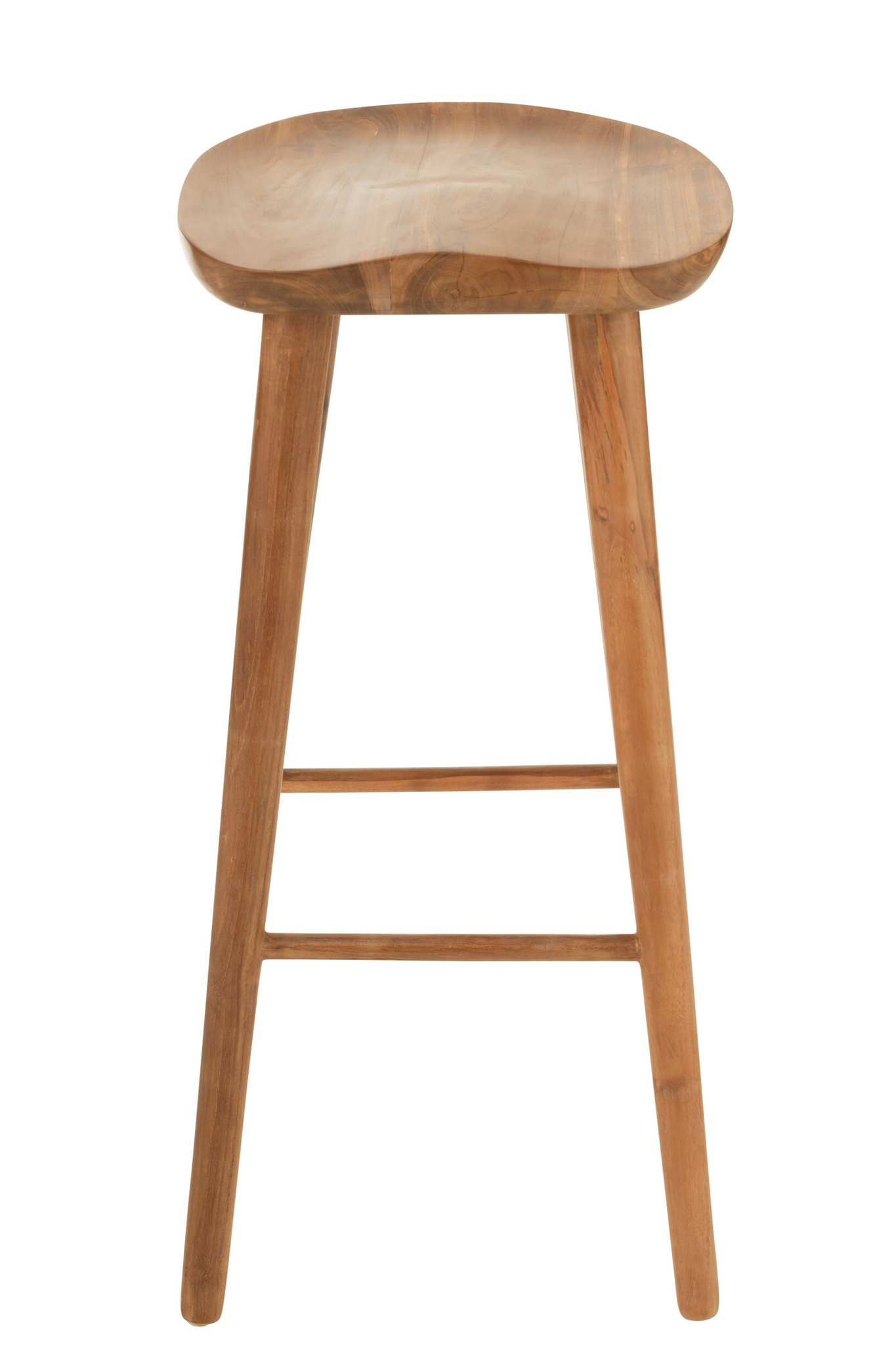 Barkruk Traallek Teak Naturel