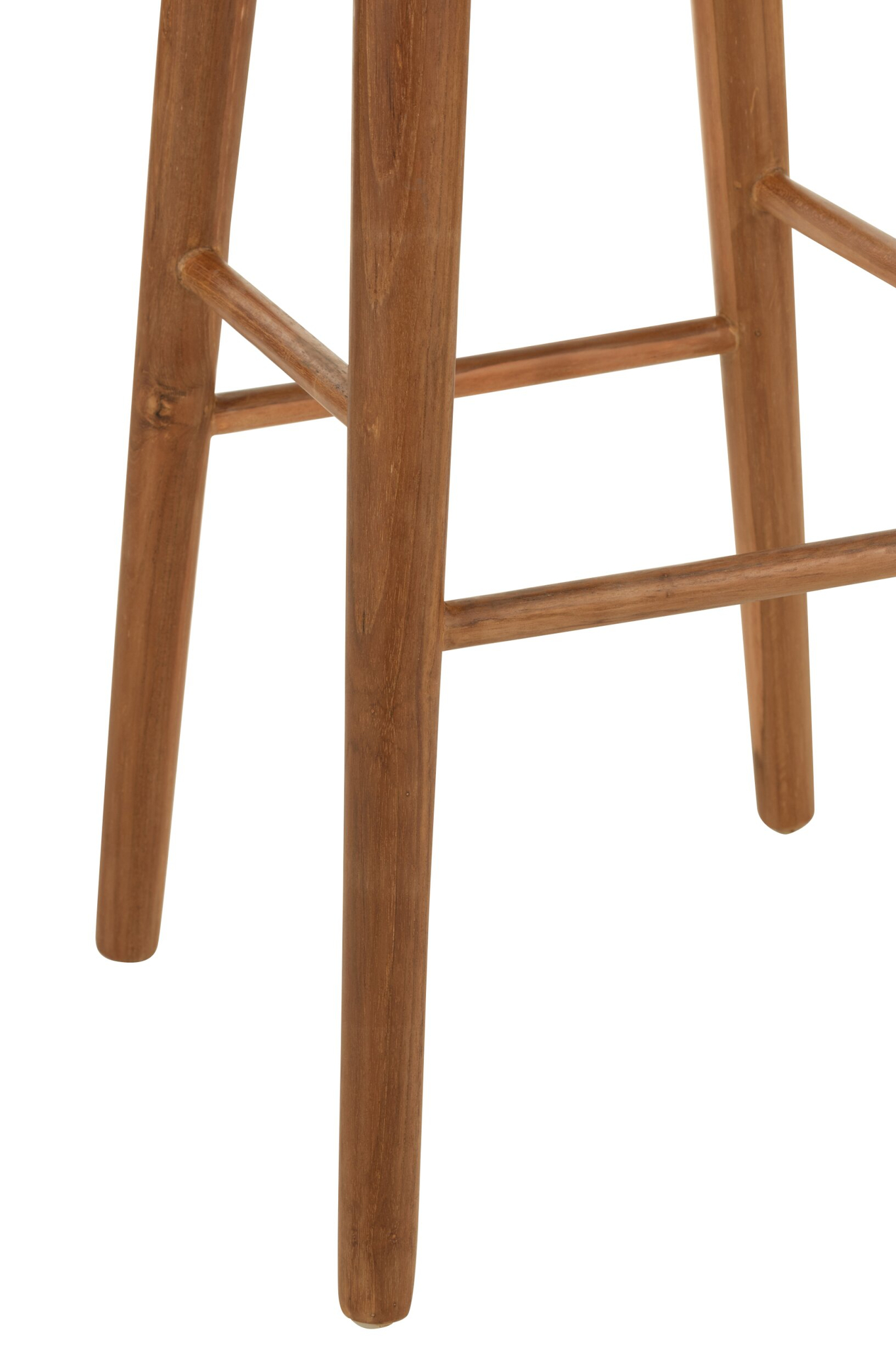Barkruk Traallek Teak Naturel - Afbeelding 4