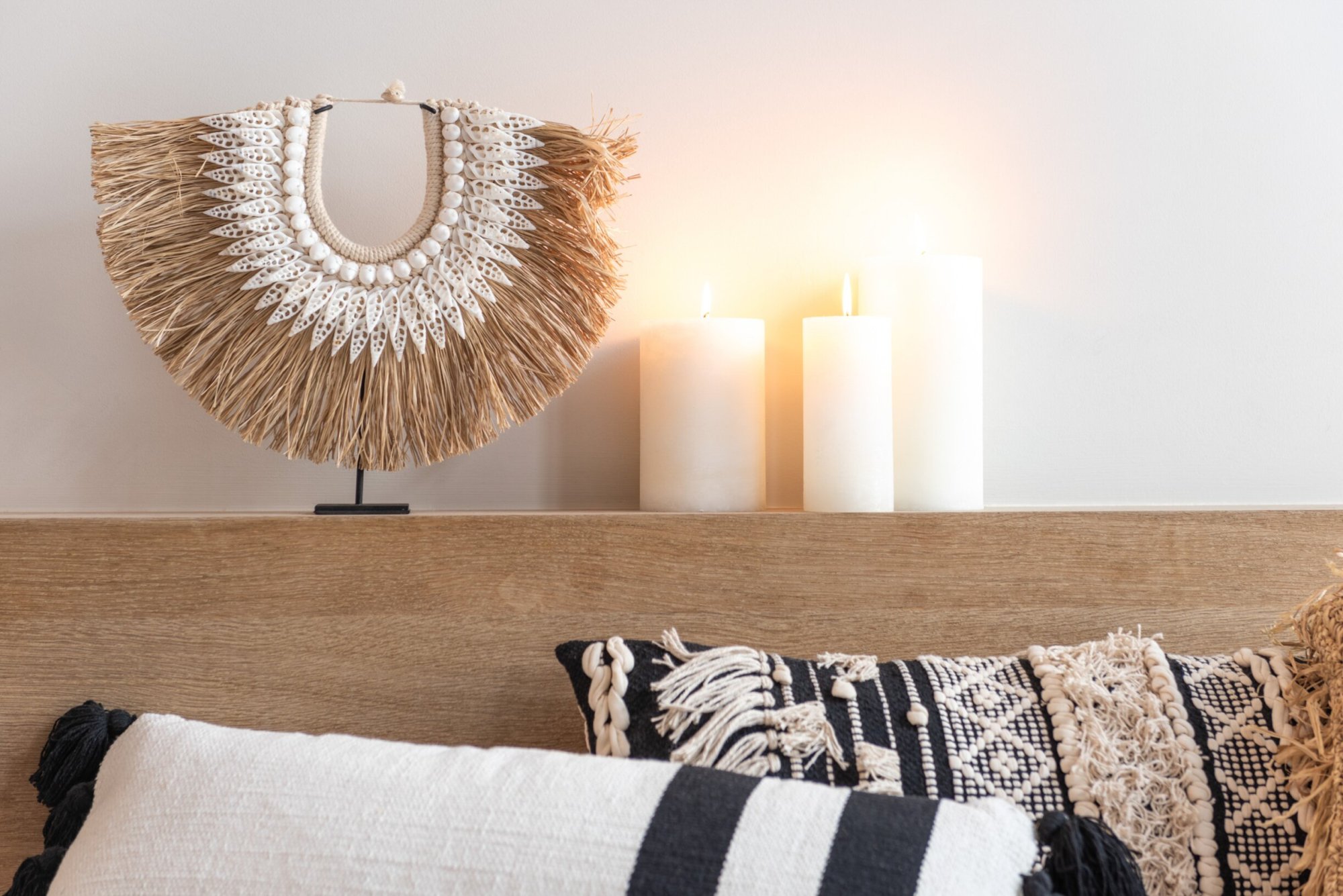 Halskettingstandaard Bruvon Schelp Naturel - Afbeelding 2