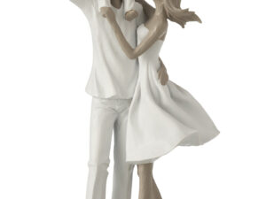 Beeld Positano Steen Wit H39,5 cm
