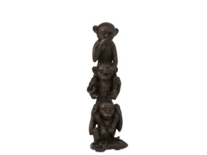 Decoratiefiguur Slaunser Polyresin Bruin H32,5 cm