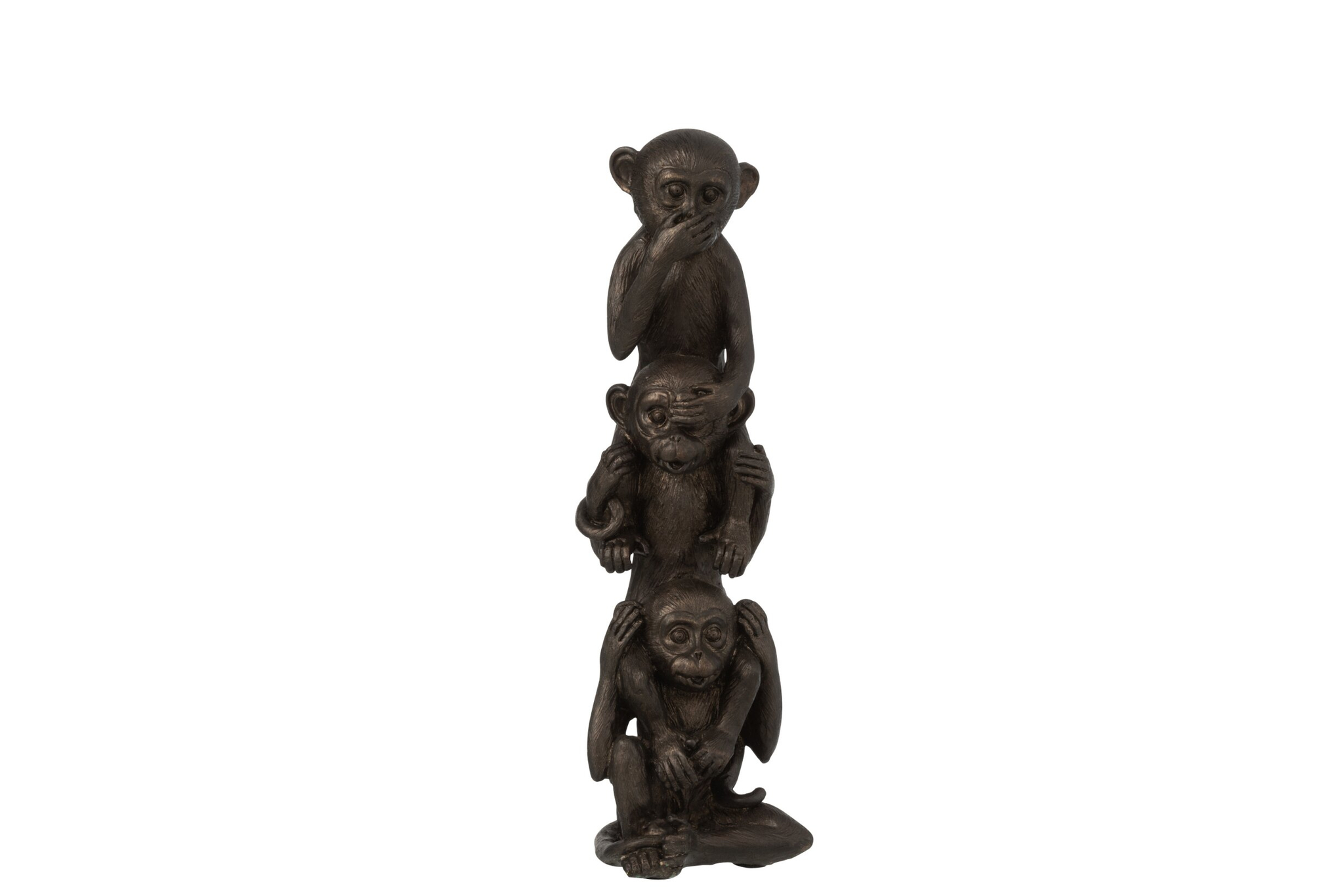 Decoratiefiguur Slaunser Polyresin Bruin H32,5 cm