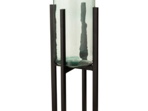 Bloempot Venlo Metaal Zwart H95,2 cm