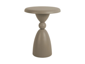 Bijzettafel Trauldan Warm Grijs Ø34 cm