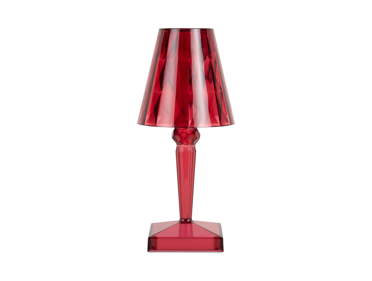 Tafellamp Curmone Rood Ø11 cm