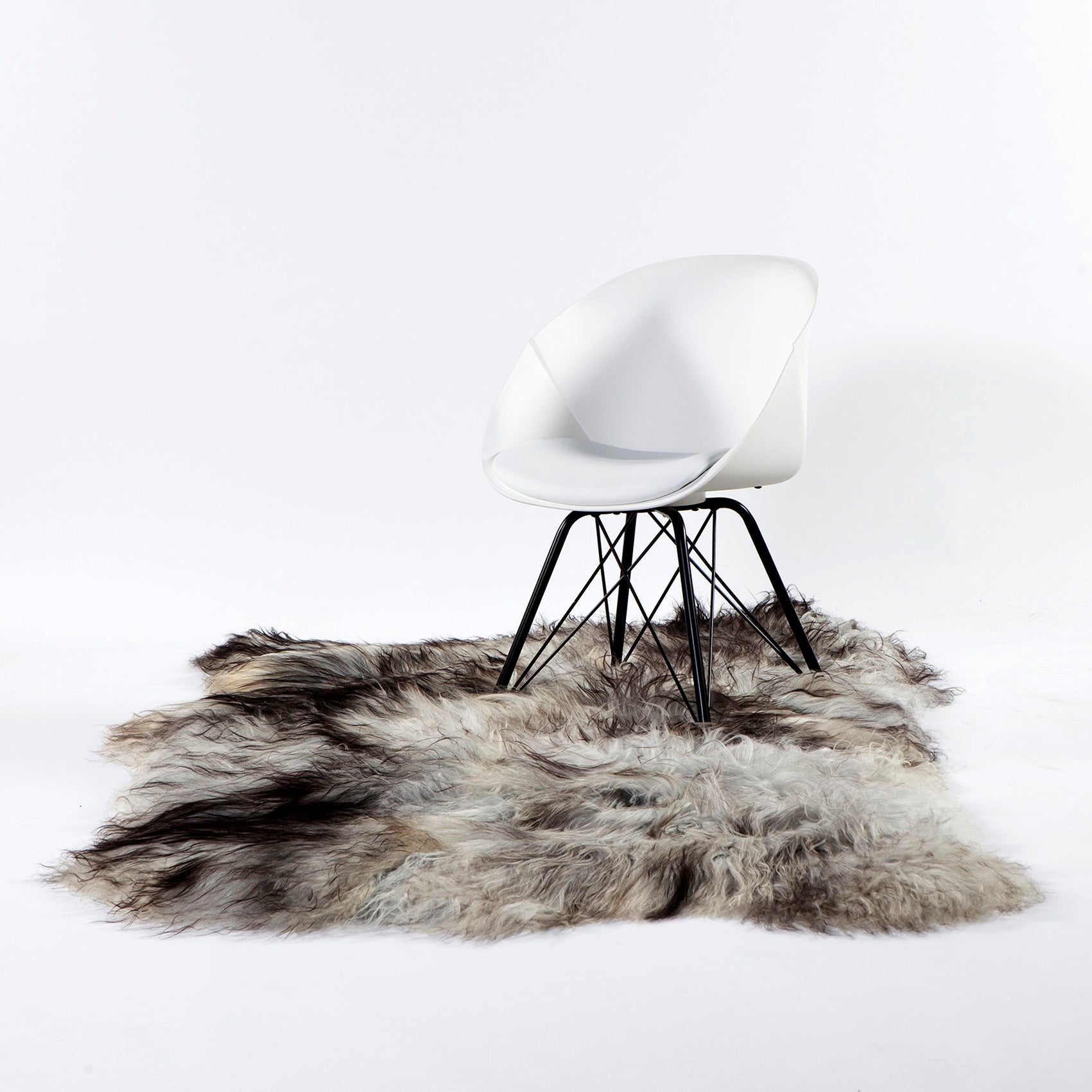 Schapenvacht Tundor Naturel 210x140 cm - Afbeelding 3