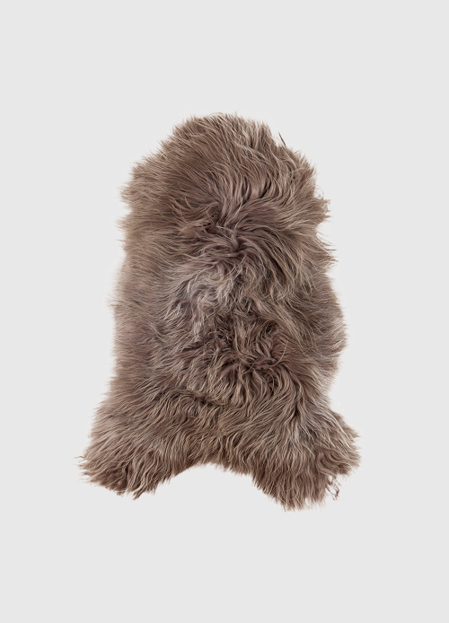 Schapenvacht Kieto Taupe 100x65 cm