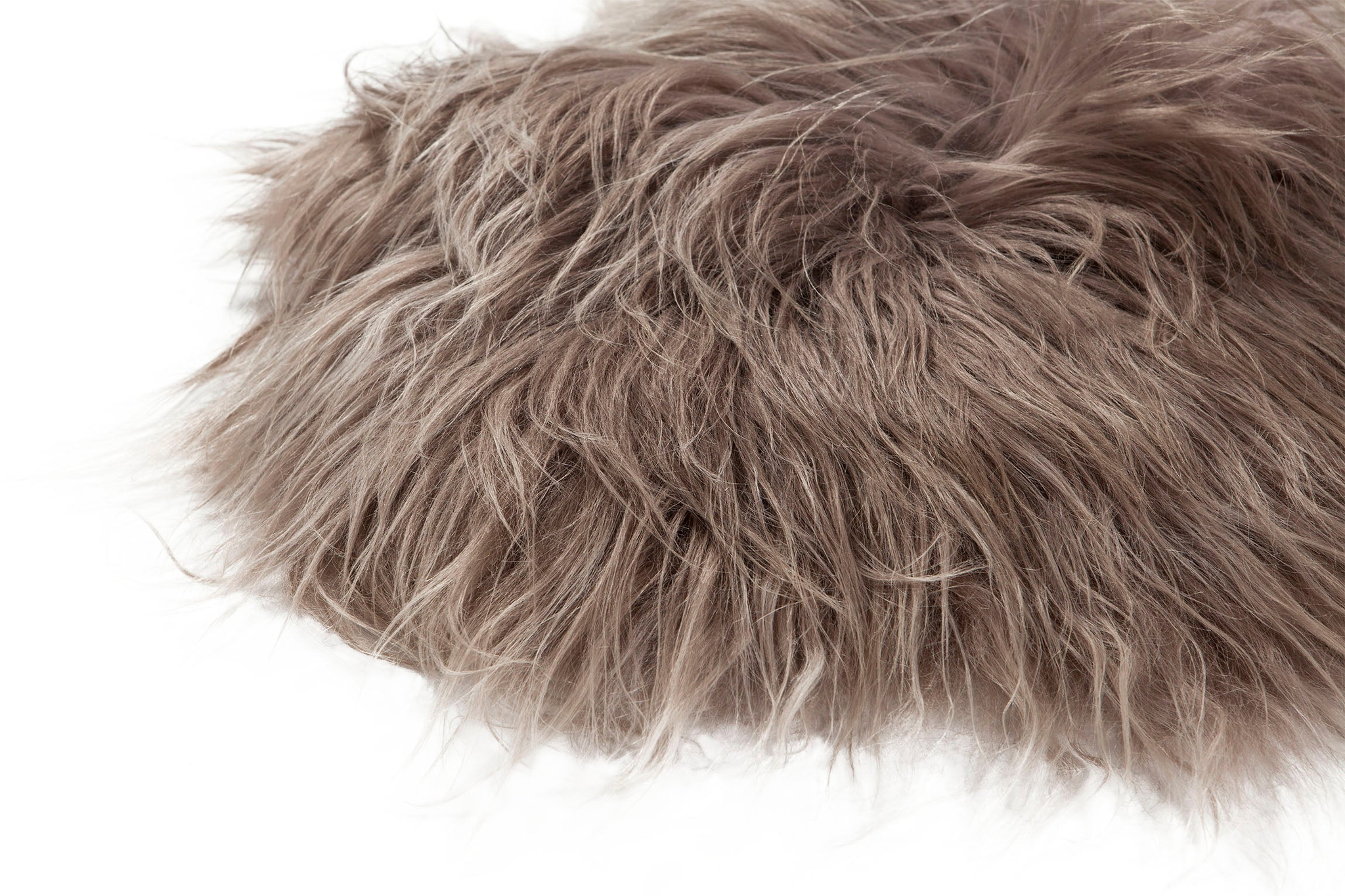 Schapenvacht Kieto Taupe 100x65 cm - Afbeelding 4