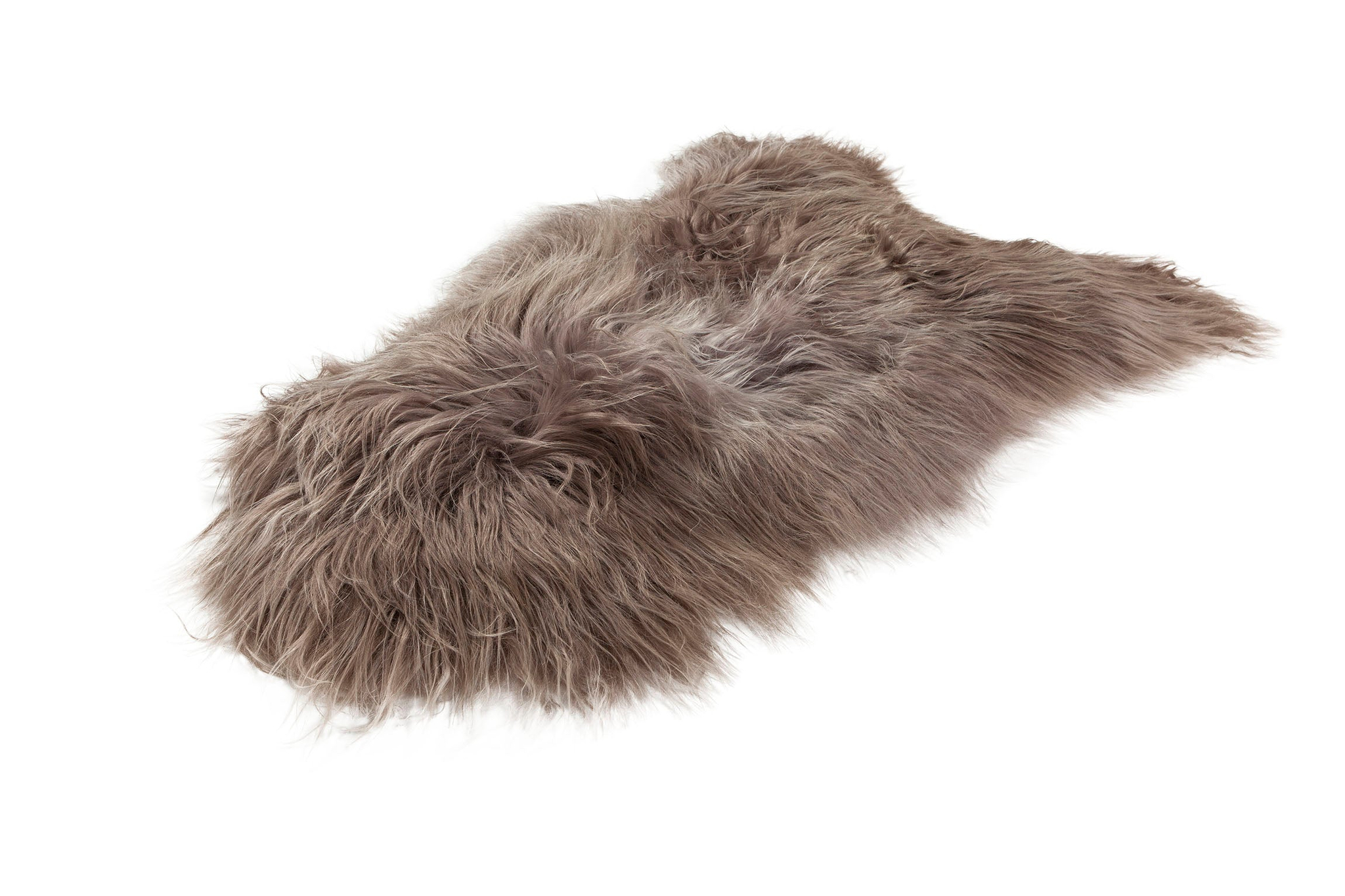 Schapenvacht Kieto Taupe 100x65 cm - Afbeelding 5
