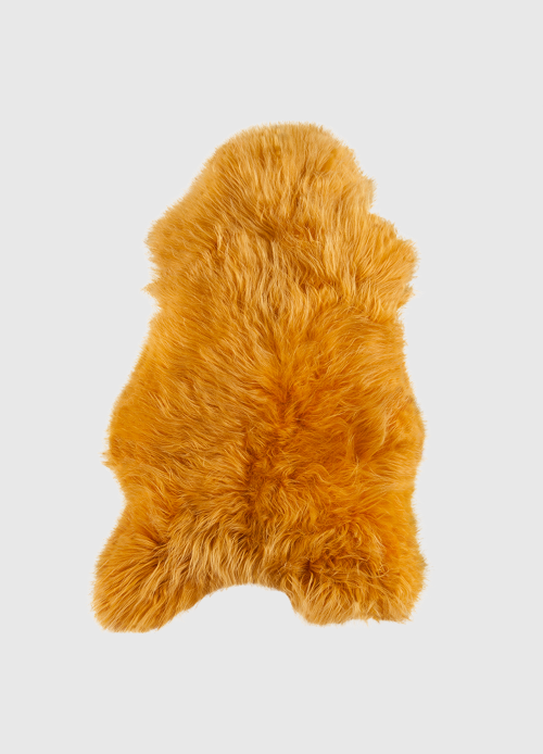 Schapenvacht Roommang Geel 100x65 cm