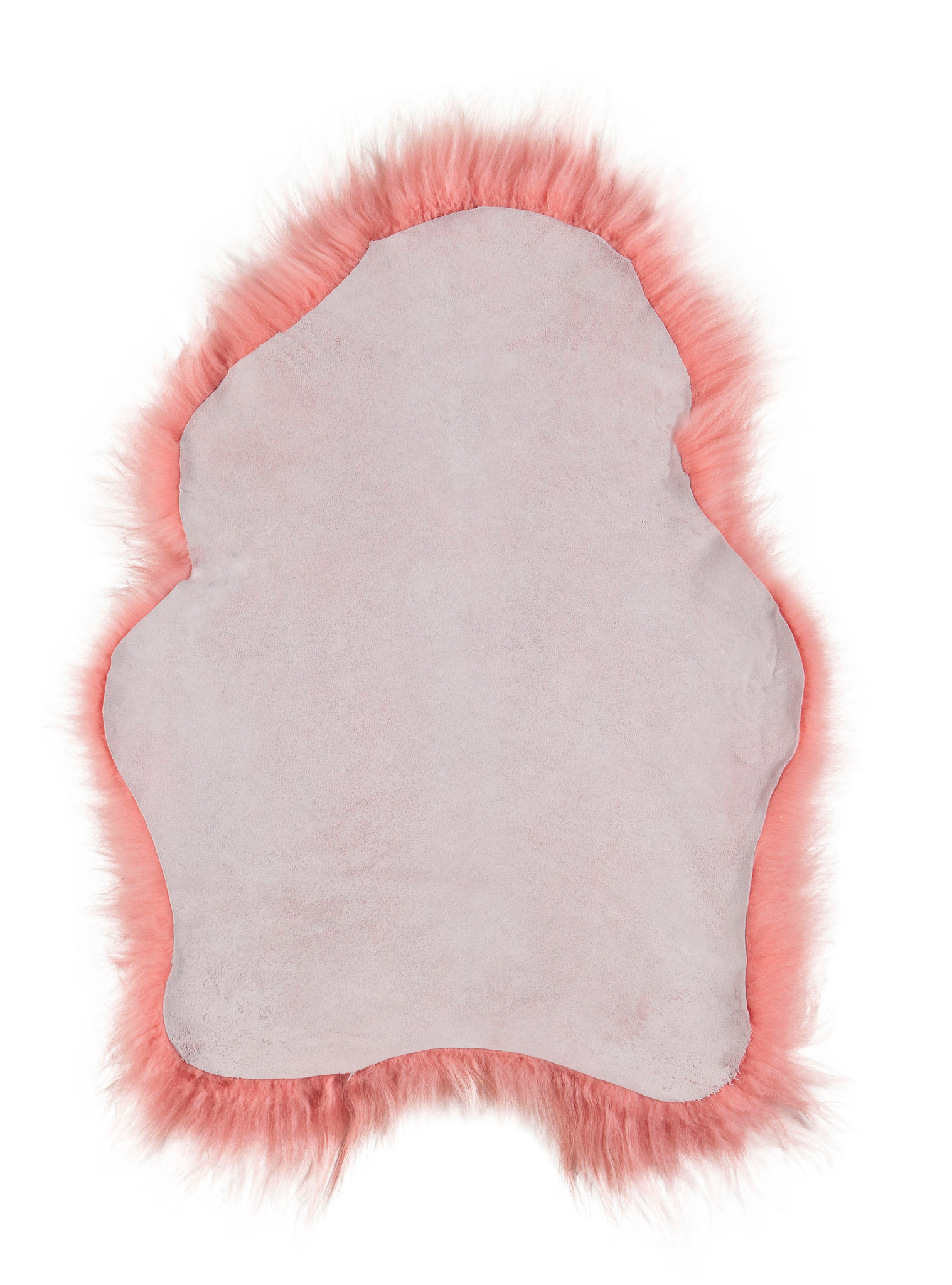 Schapenvacht Poossio Oranje 100x65 cm - Afbeelding 5