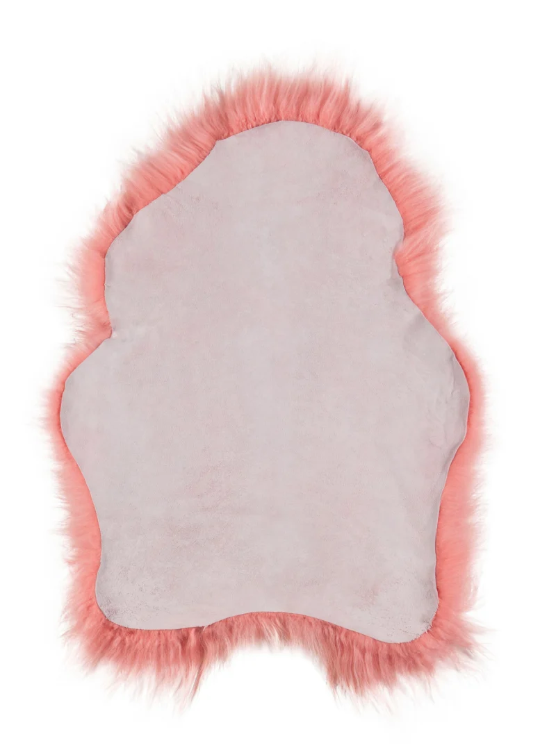 Schapenvacht Poossio Oranje 100x65 cm - Afbeelding 5
