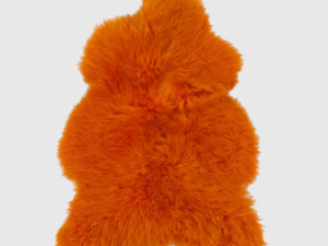 Schapenvacht Laavena Oranje 100x65 cm