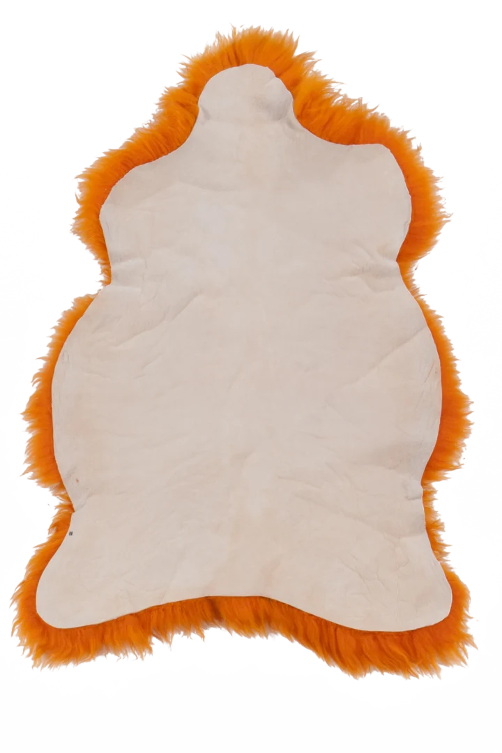 Schapenvacht Laavena Oranje 100x65 cm - Afbeelding 3