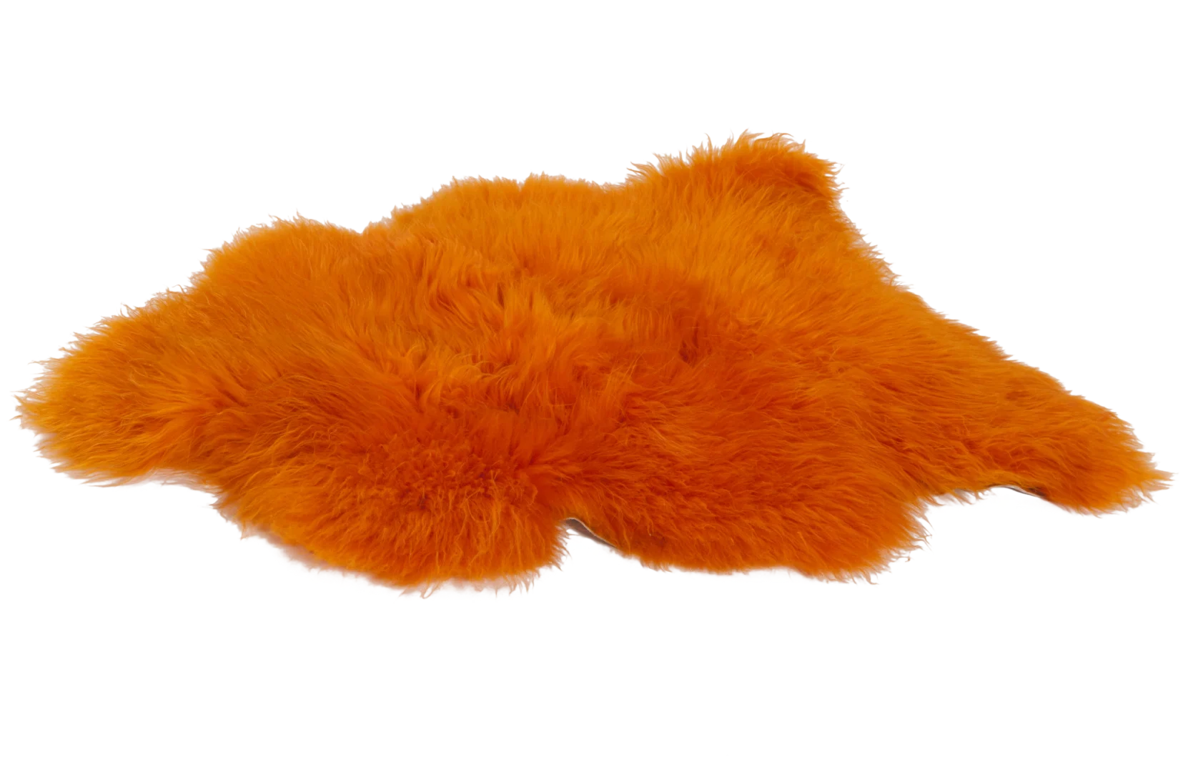 Schapenvacht Laavena Oranje 100x65 cm - Afbeelding 4