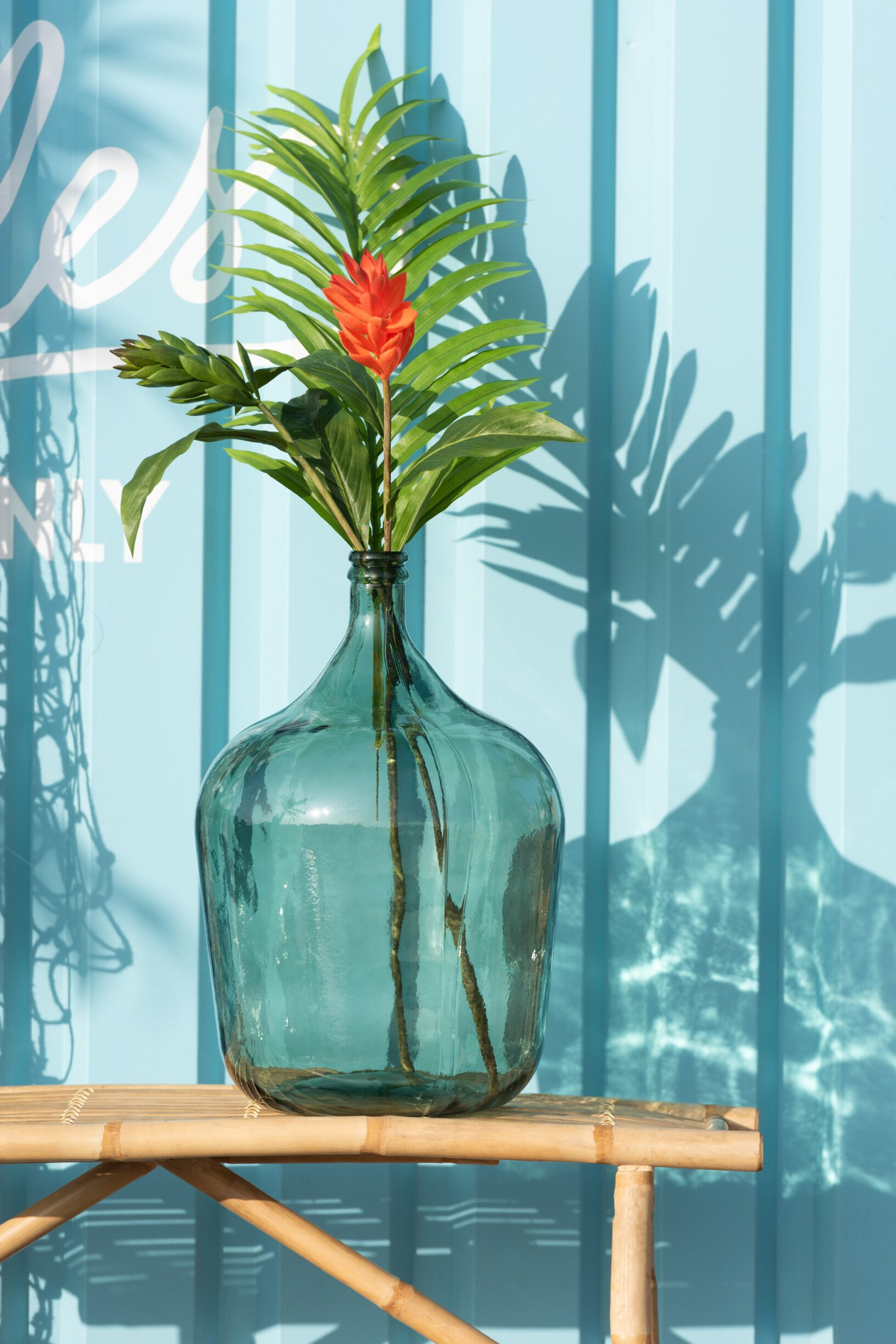 Vaas Tondak Glas Groen H56,5 cm - Afbeelding 3