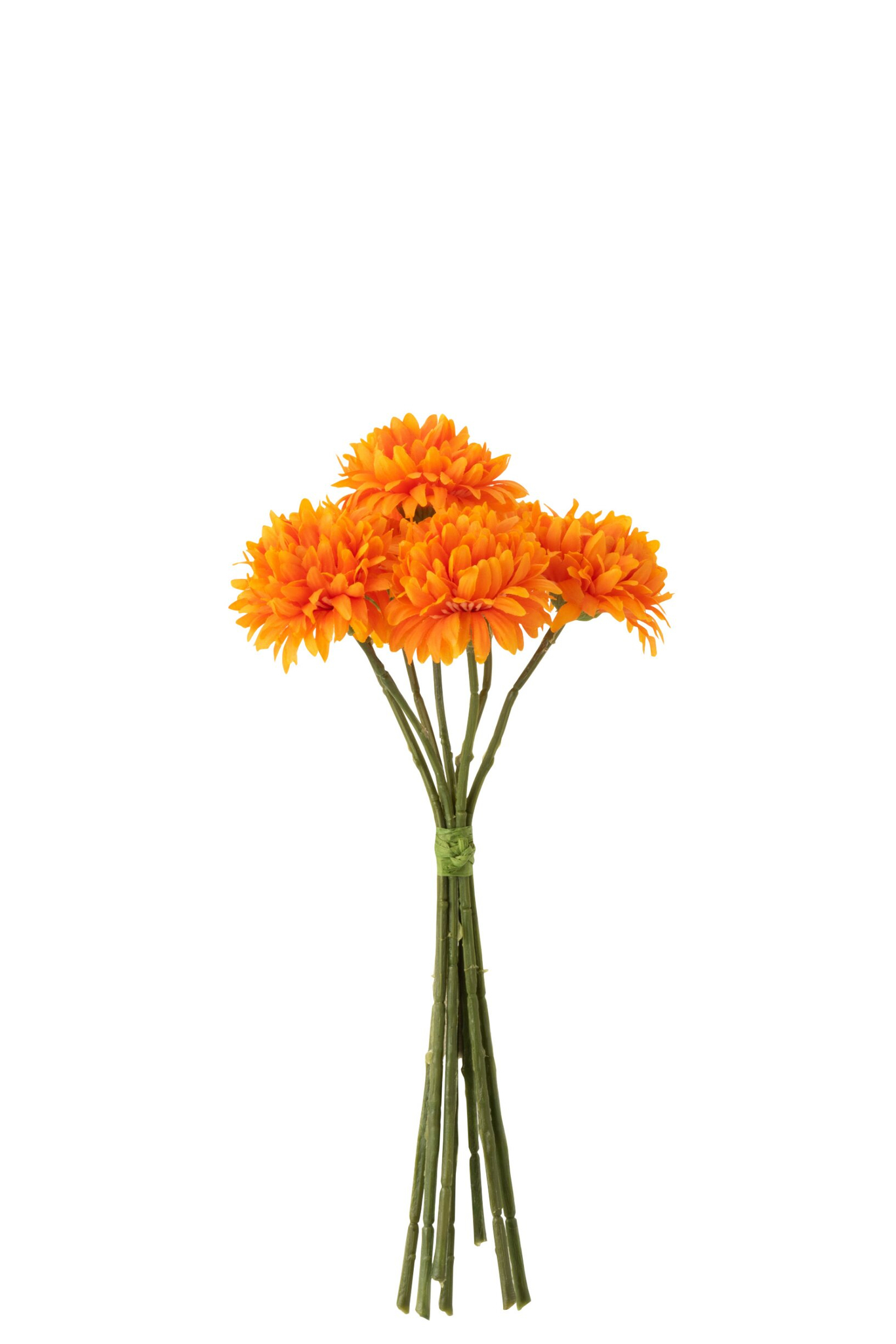 Kunstbloem Prommine Polyester Oranje - Afbeelding 5