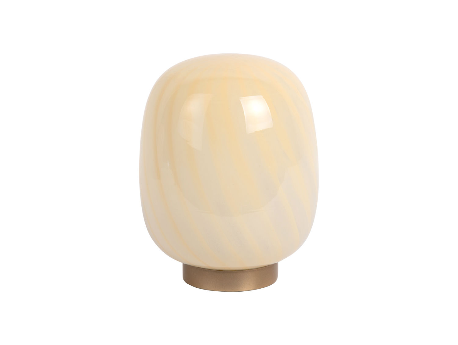 Tafellamp Grildes zacht geel van Leitmotiv, compacte batterijlamp met warme sfeer en marmerlook voet