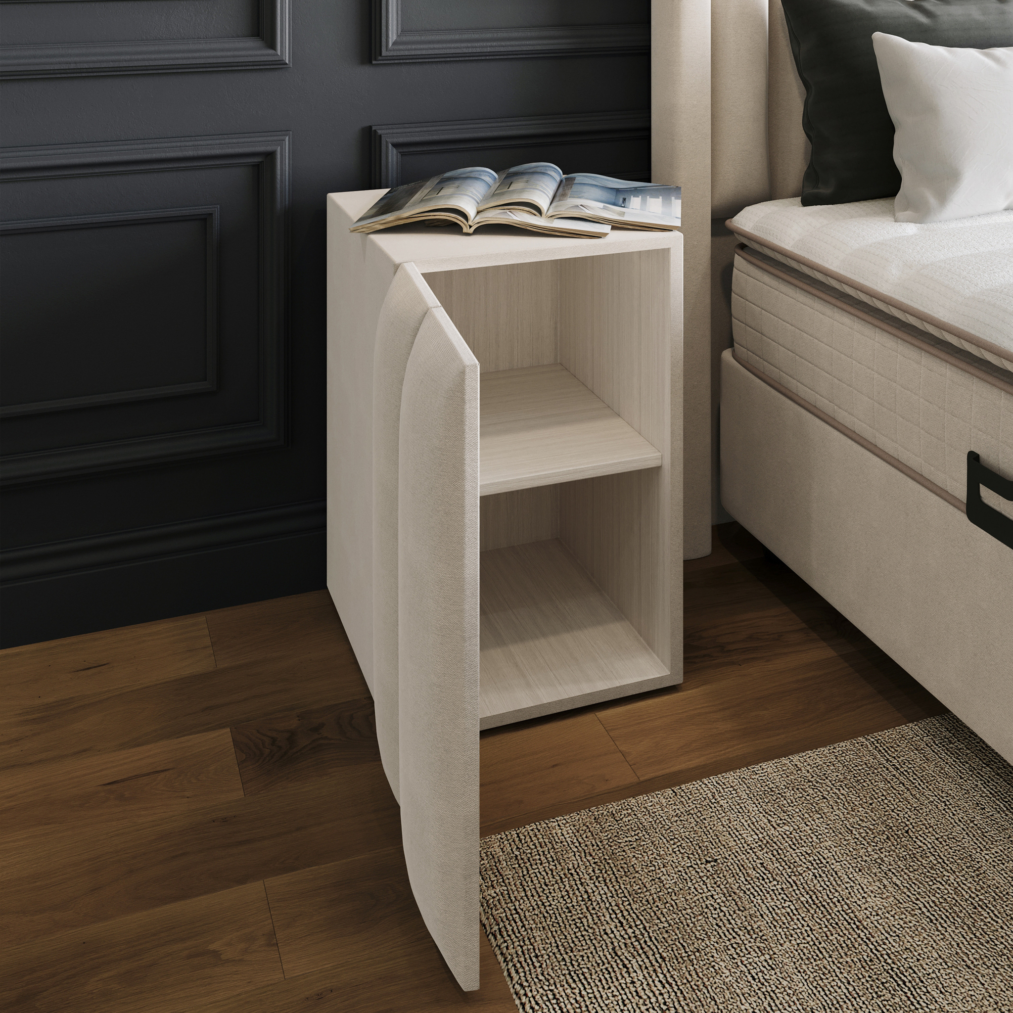 Boxspring Gulona Beige 140x200 - Afbeelding 8
