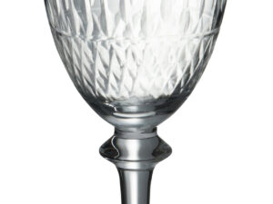 Transparant Keijenborg drinkglas met slanke vorm en helder glas, elegant op een stijlvolle gedekte tafel