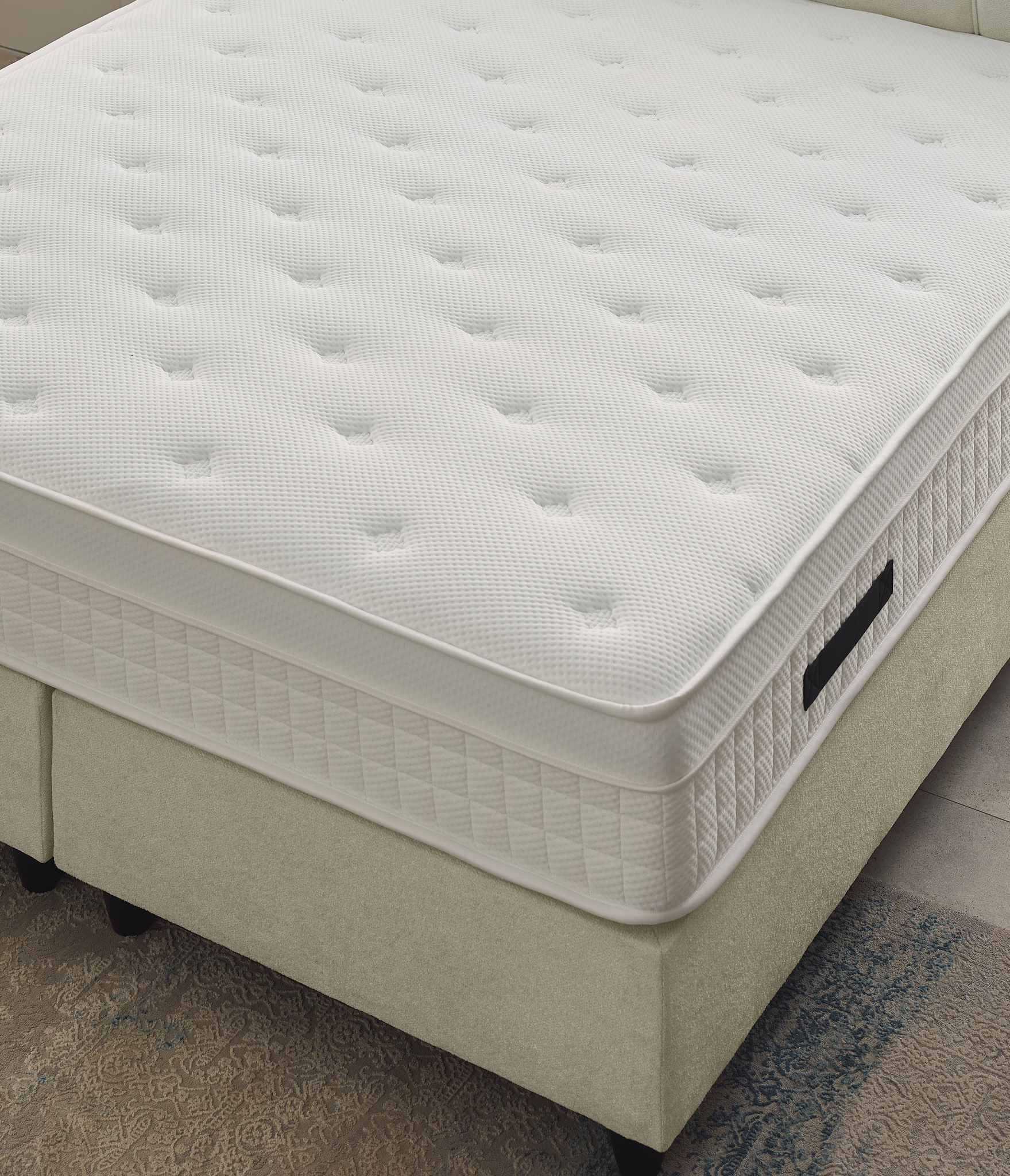 Boxspring Slaurnoro Beige 140x200 - Afbeelding 5