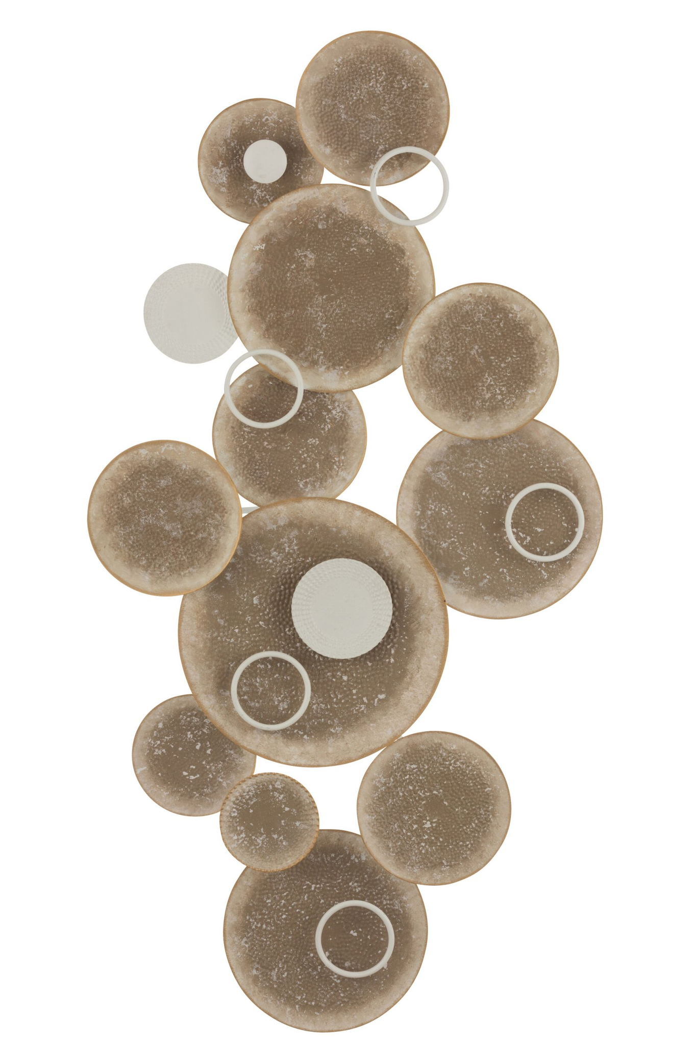 Wanddecoratie Trierdar Bruin