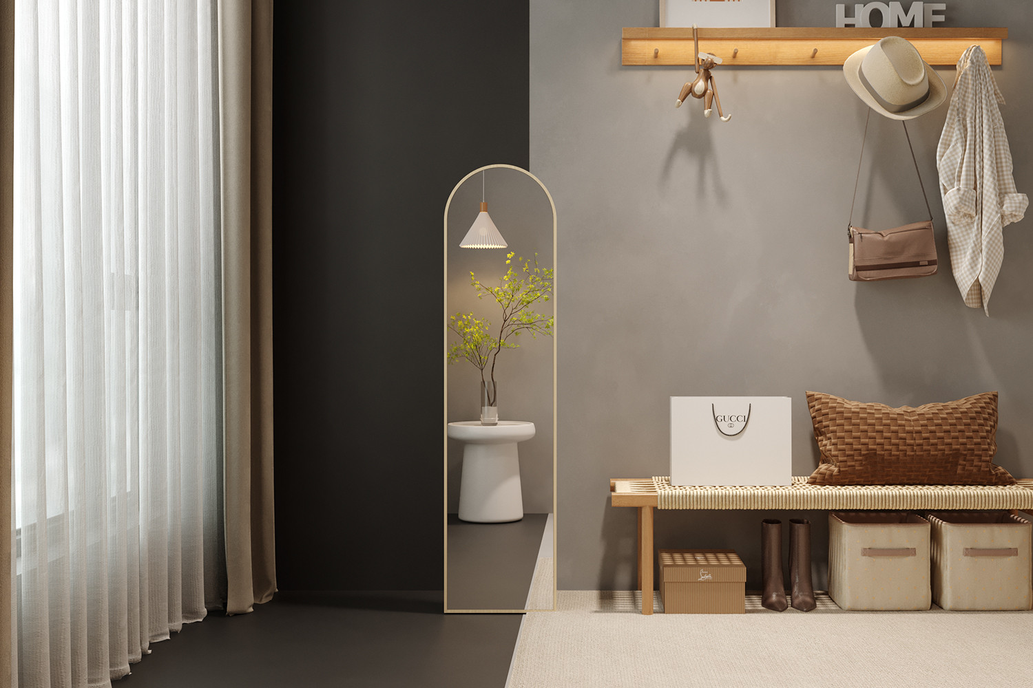 Spiegel Dinsa 160x40 cm - Afbeelding 2