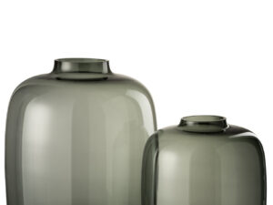 Vaas Ceennor Glas Grijs H45 cm