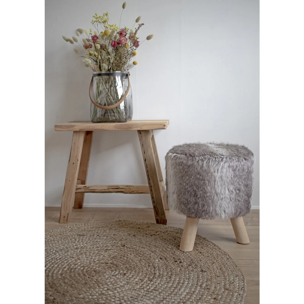 Bank Skensura Teak Naturel - Afbeelding 6