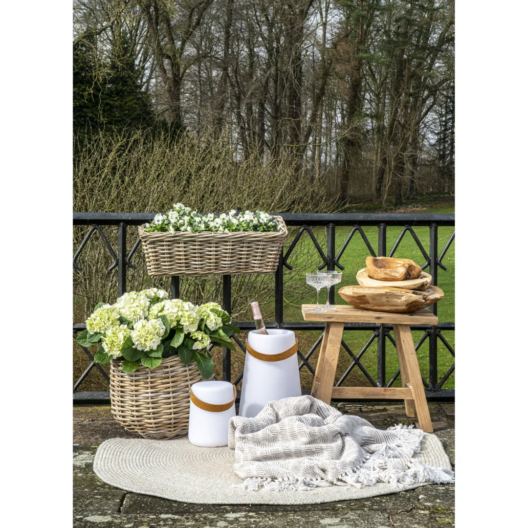 Bank Skensura Teak Naturel - Afbeelding 8