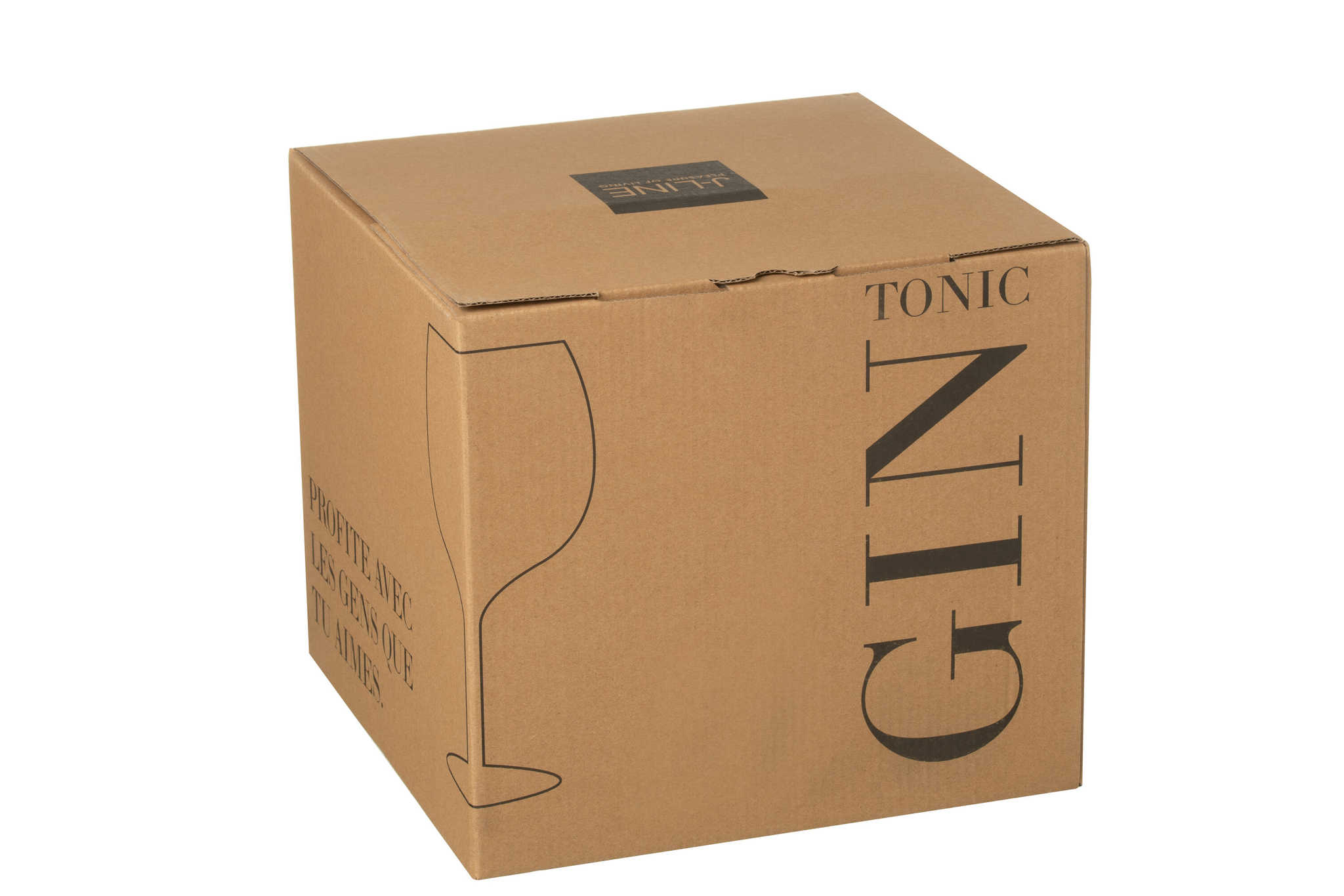 Geschenkdoos Skilen Glas Goud