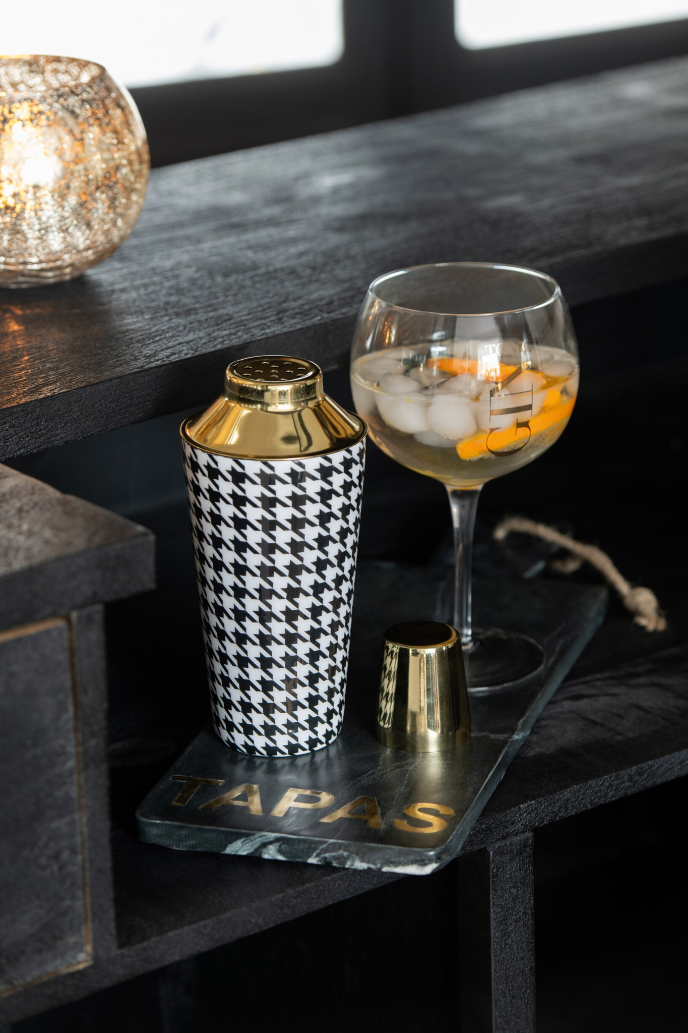Geschenkdoos Skilen Glas Goud - Afbeelding 2