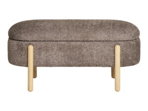 Bank Lildura Polyester Bruin