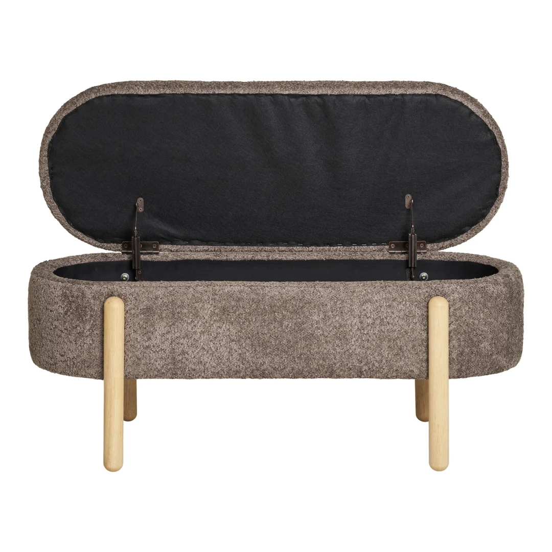 Bank Lildura Polyester Bruin - Afbeelding 4