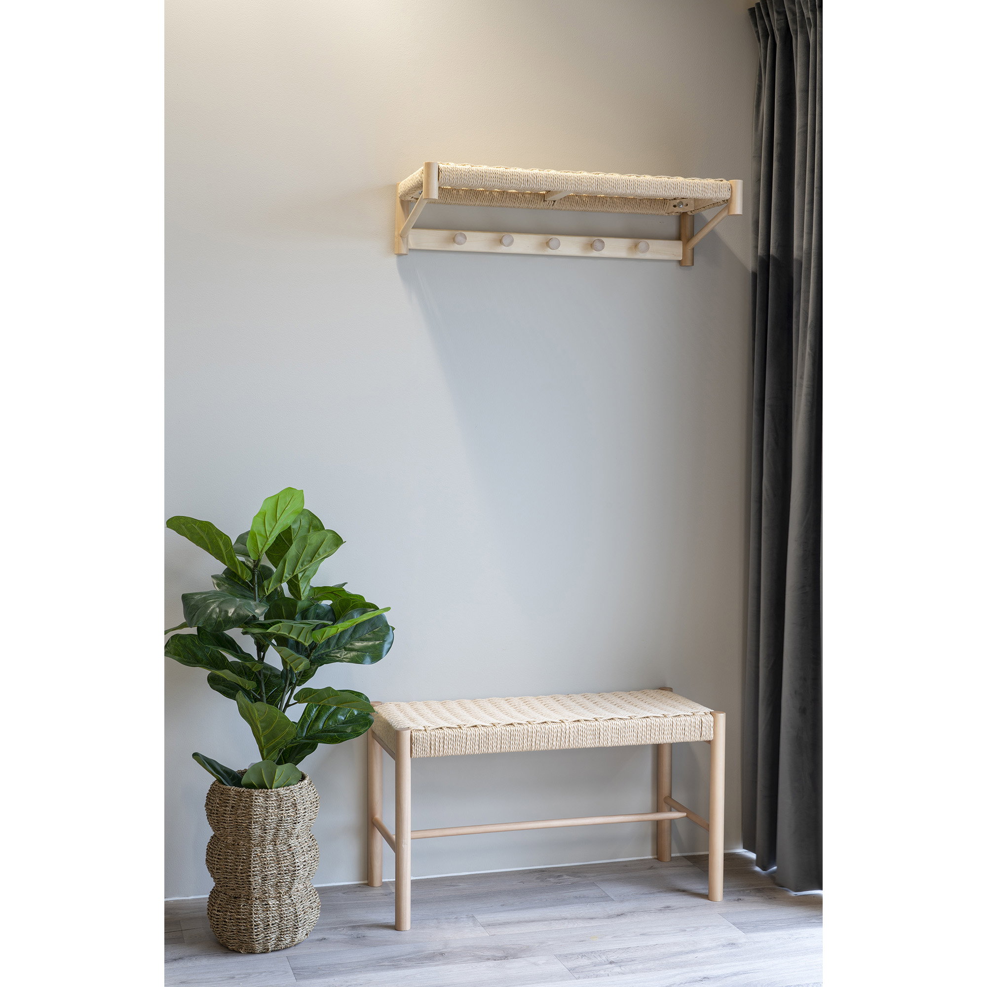 Bank Julvero Riet Naturel - Afbeelding 7