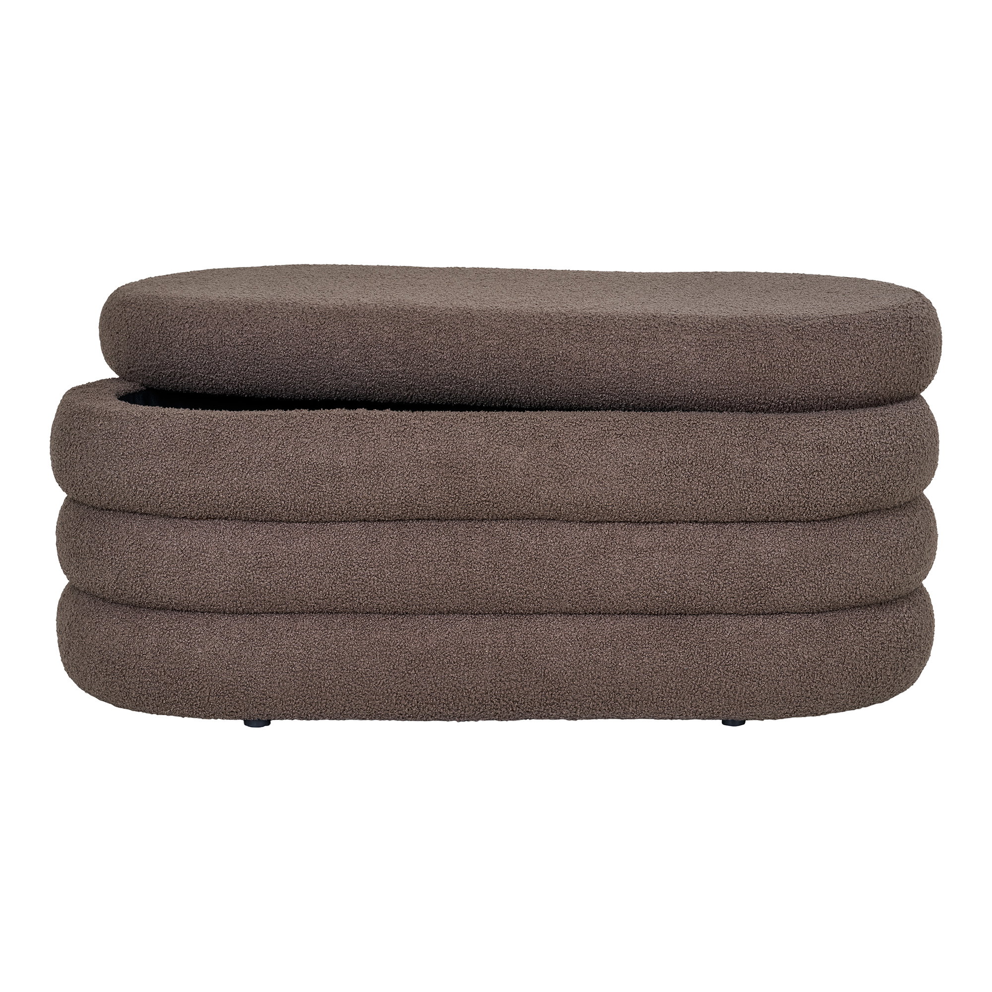 Bank Jinsea Polyester Bruin - Afbeelding 2