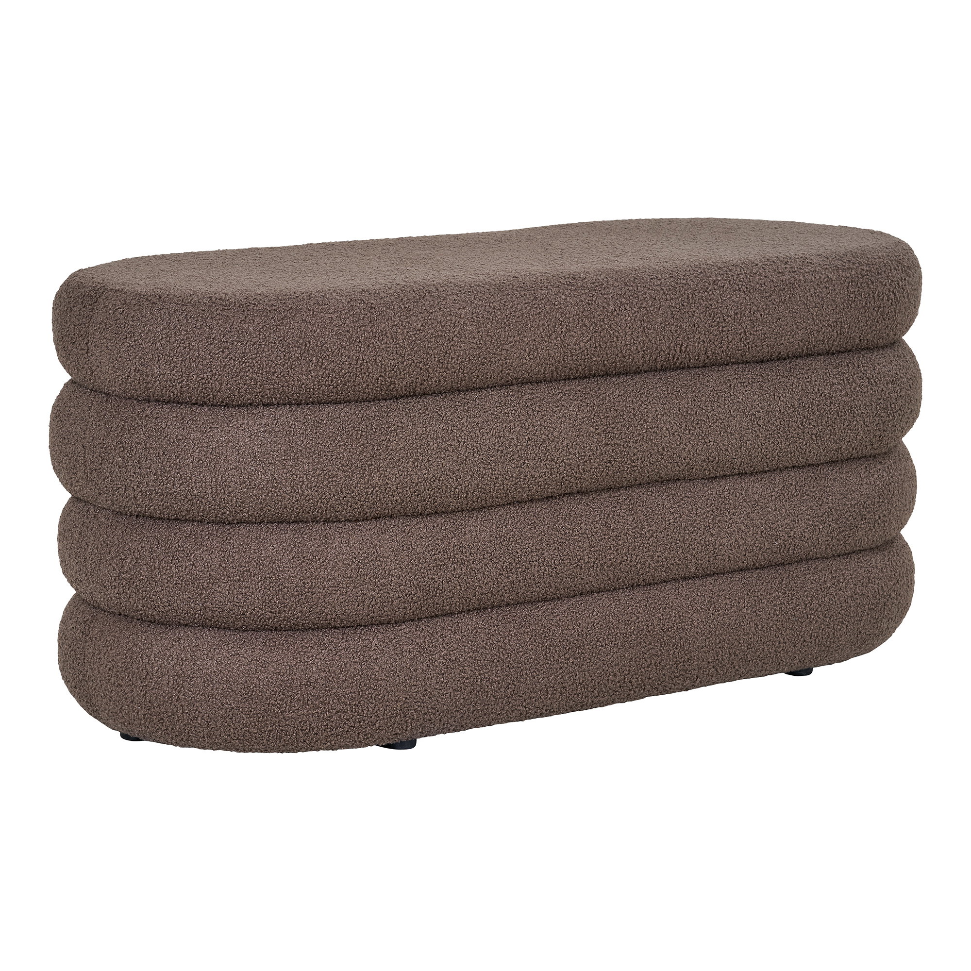 Bank Jinsea Polyester Bruin - Afbeelding 3