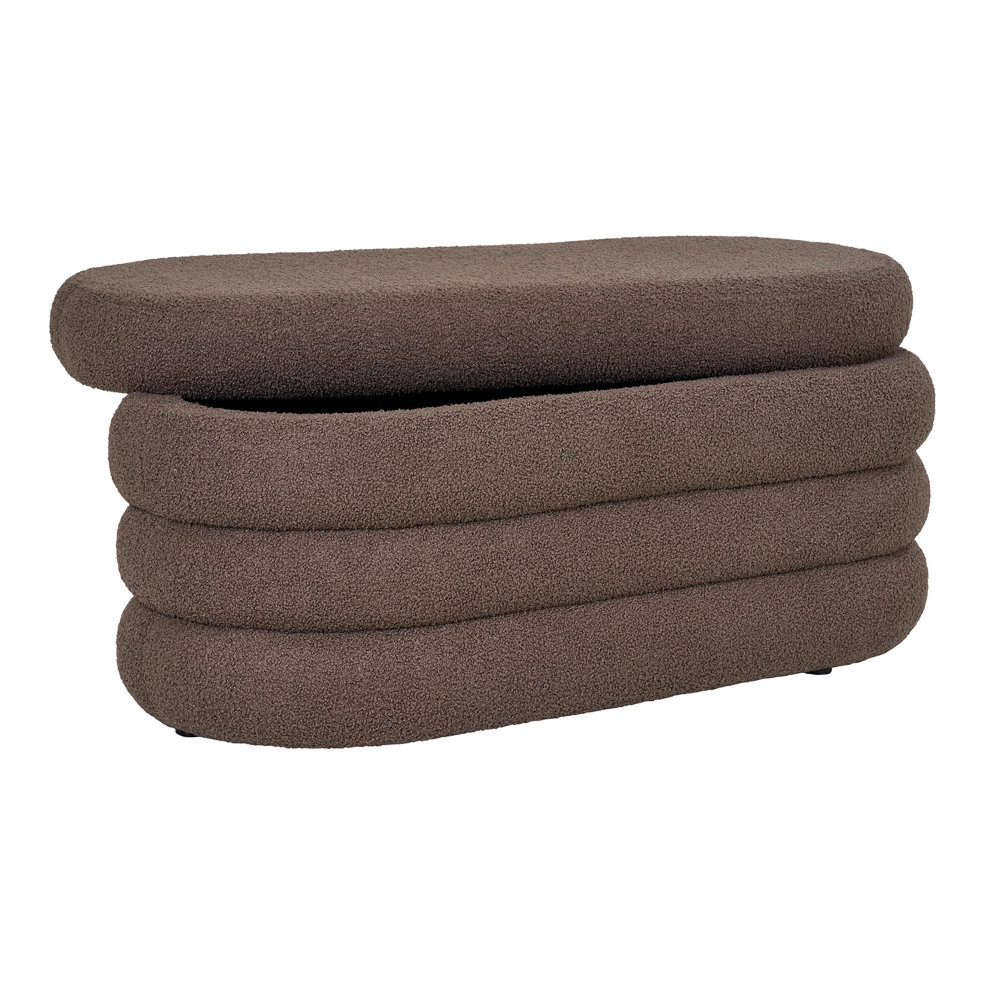 Bank Jinsea Polyester Bruin - Afbeelding 4