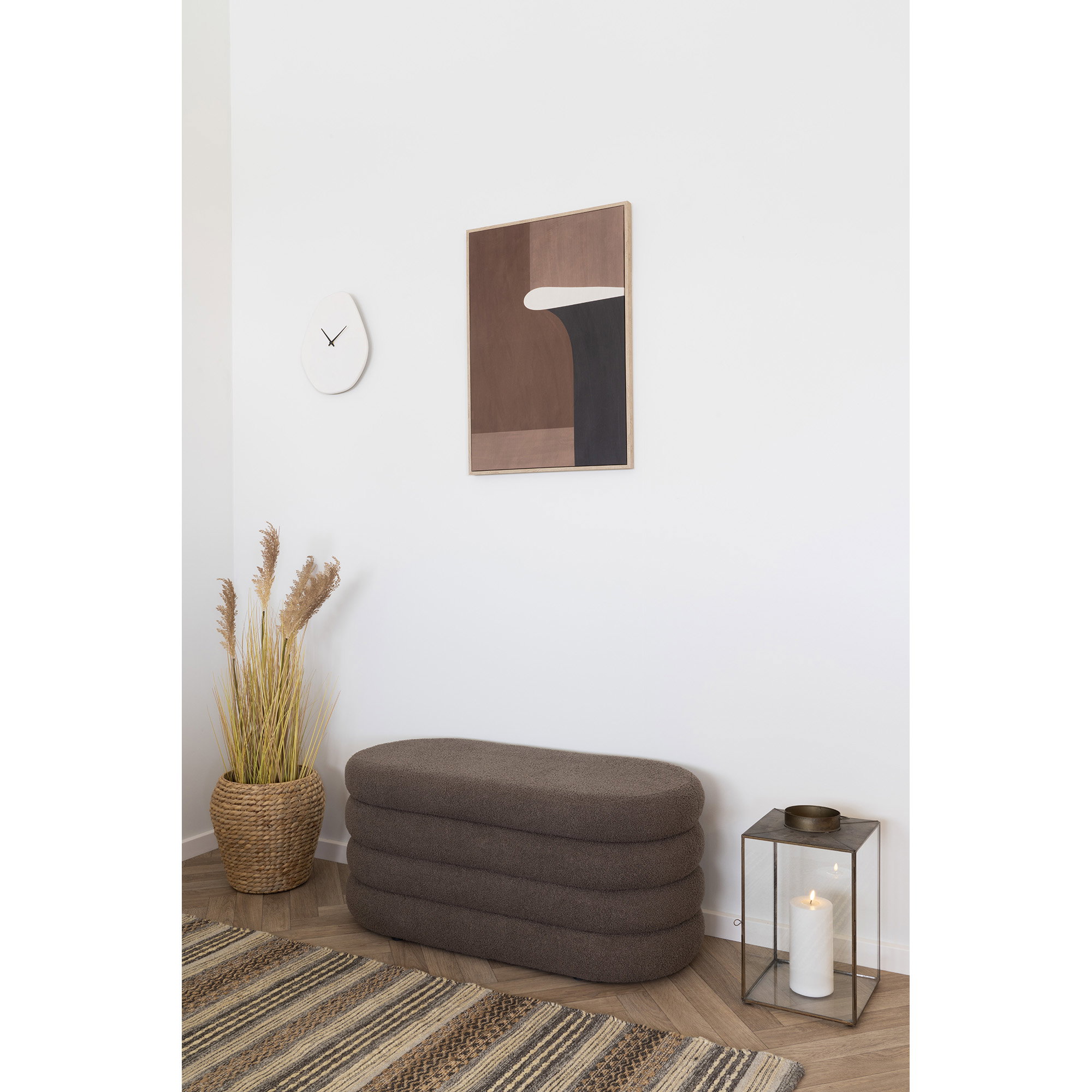 Bank Jinsea Polyester Bruin - Afbeelding 7