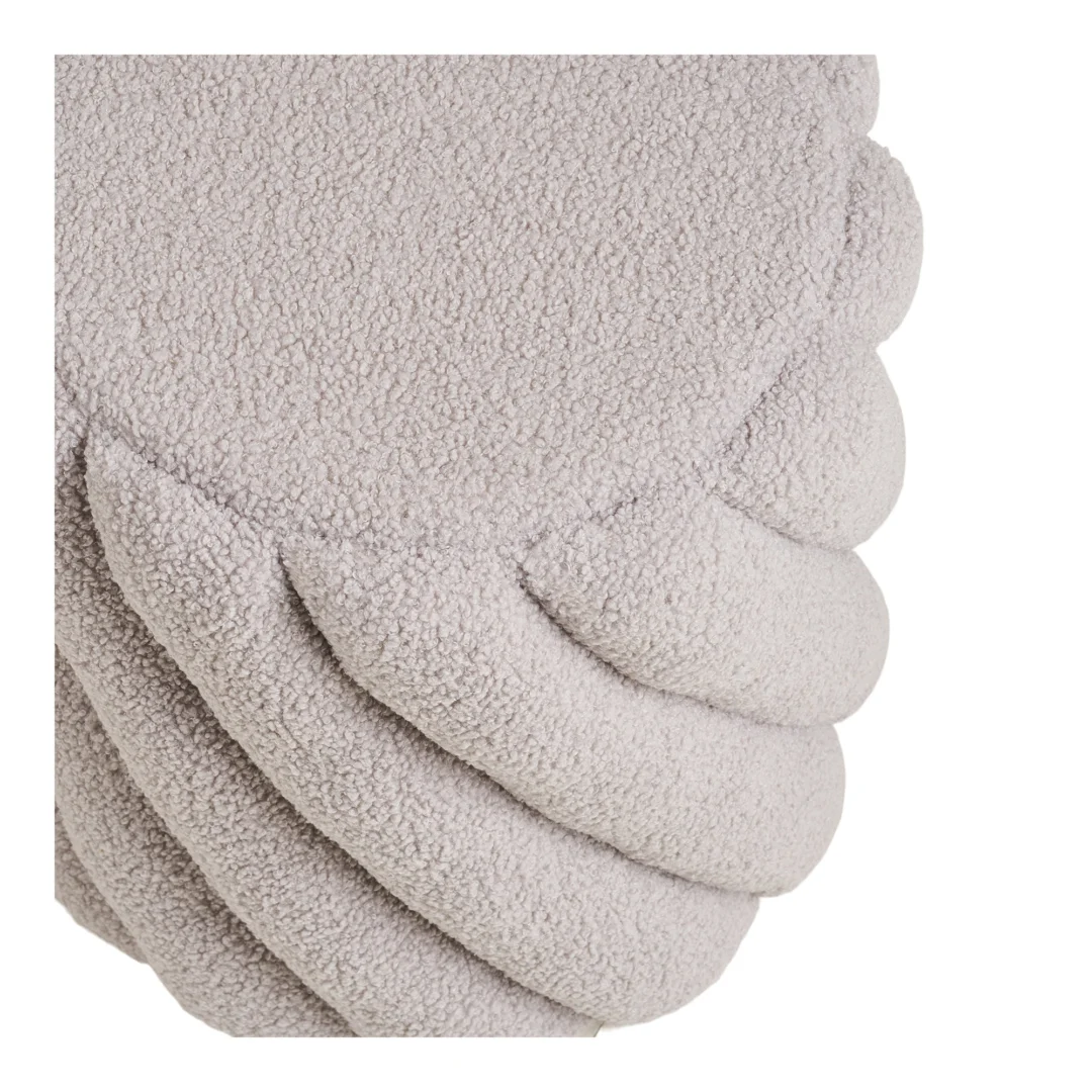 Poef Grisol Polyester Grijs - Afbeelding 2