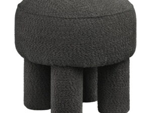 Poef Teirrel Polyester Antraciet
