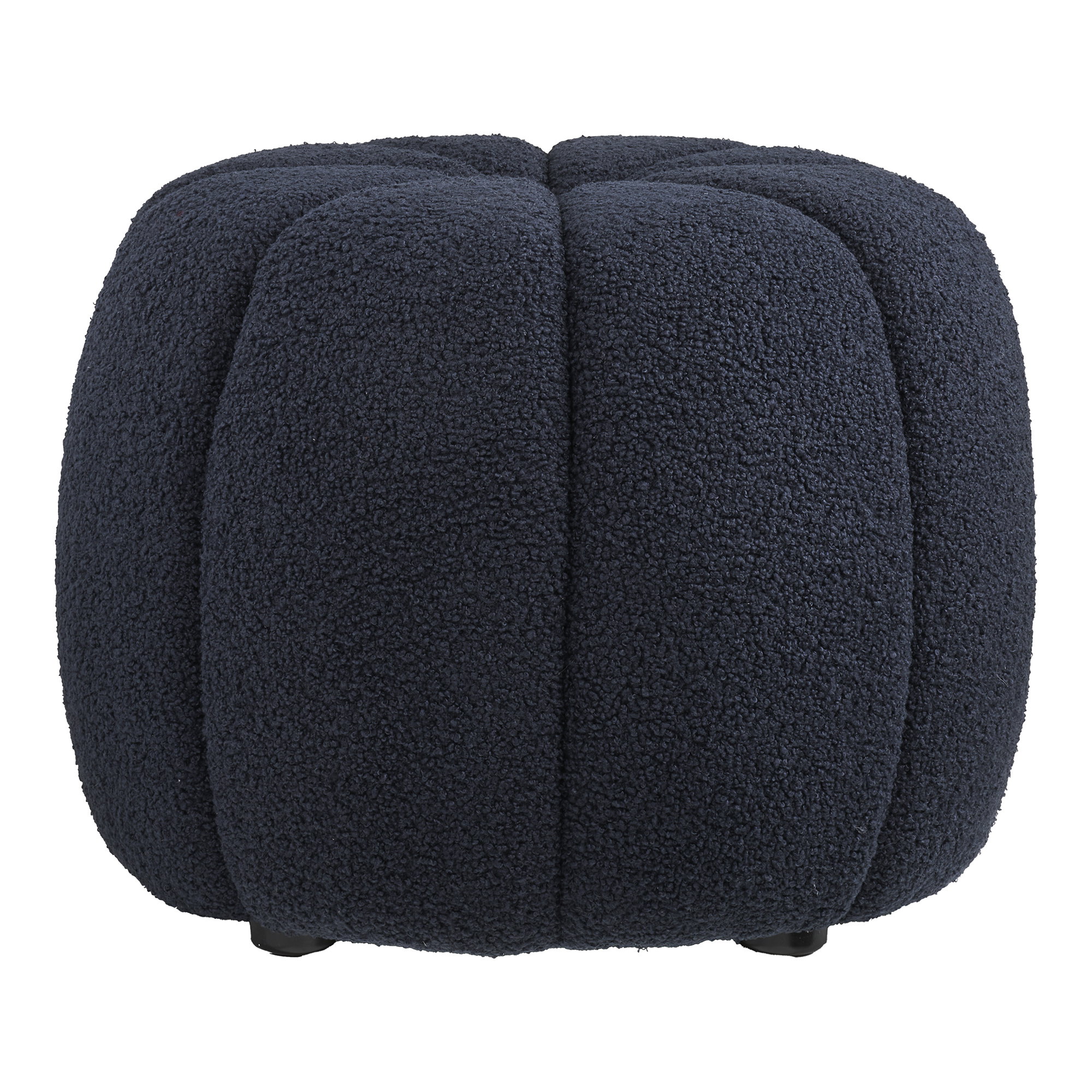 Poef Faudes Polyester Marineblauw - Afbeelding 2