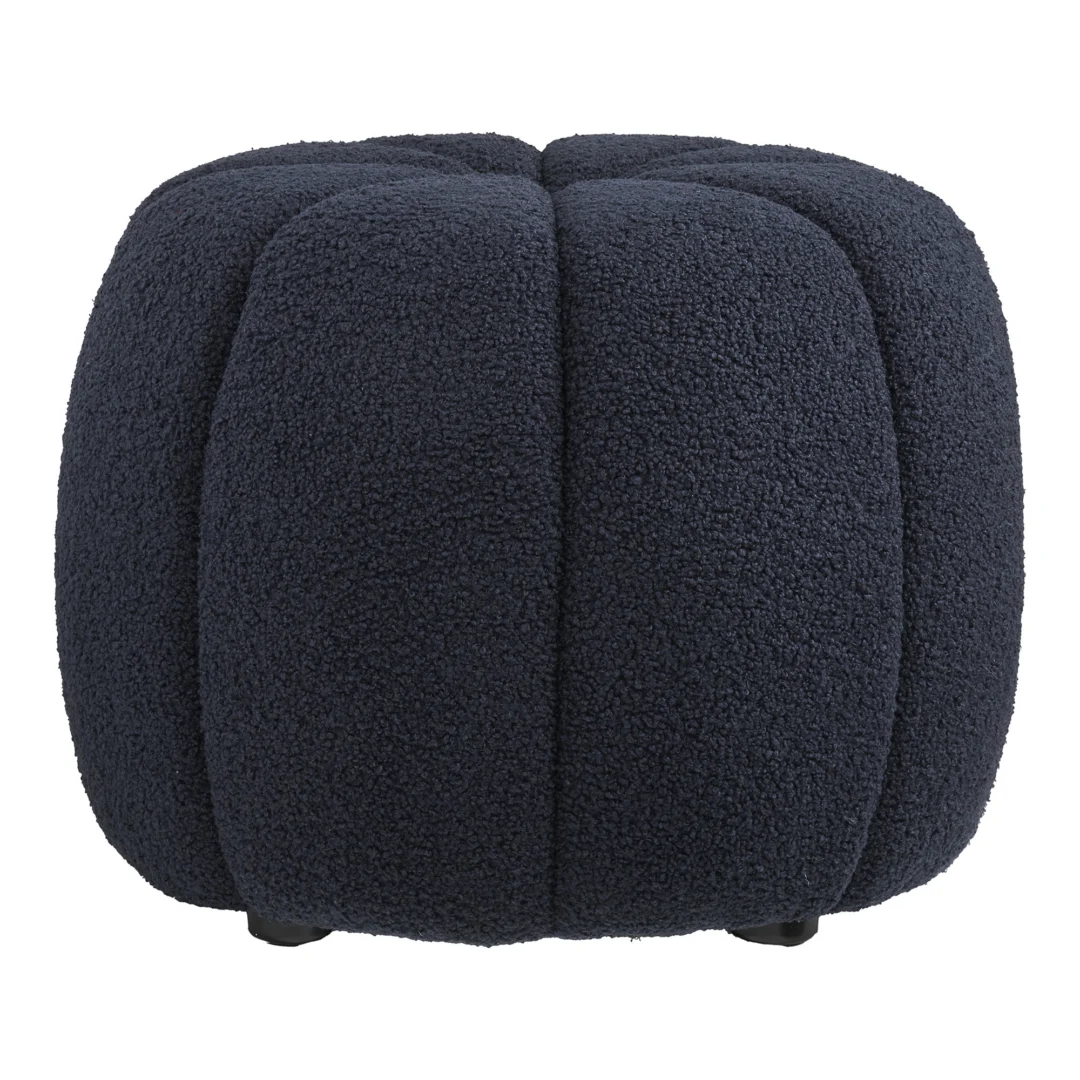 Poef Faudes Polyester Marineblauw - Afbeelding 2
