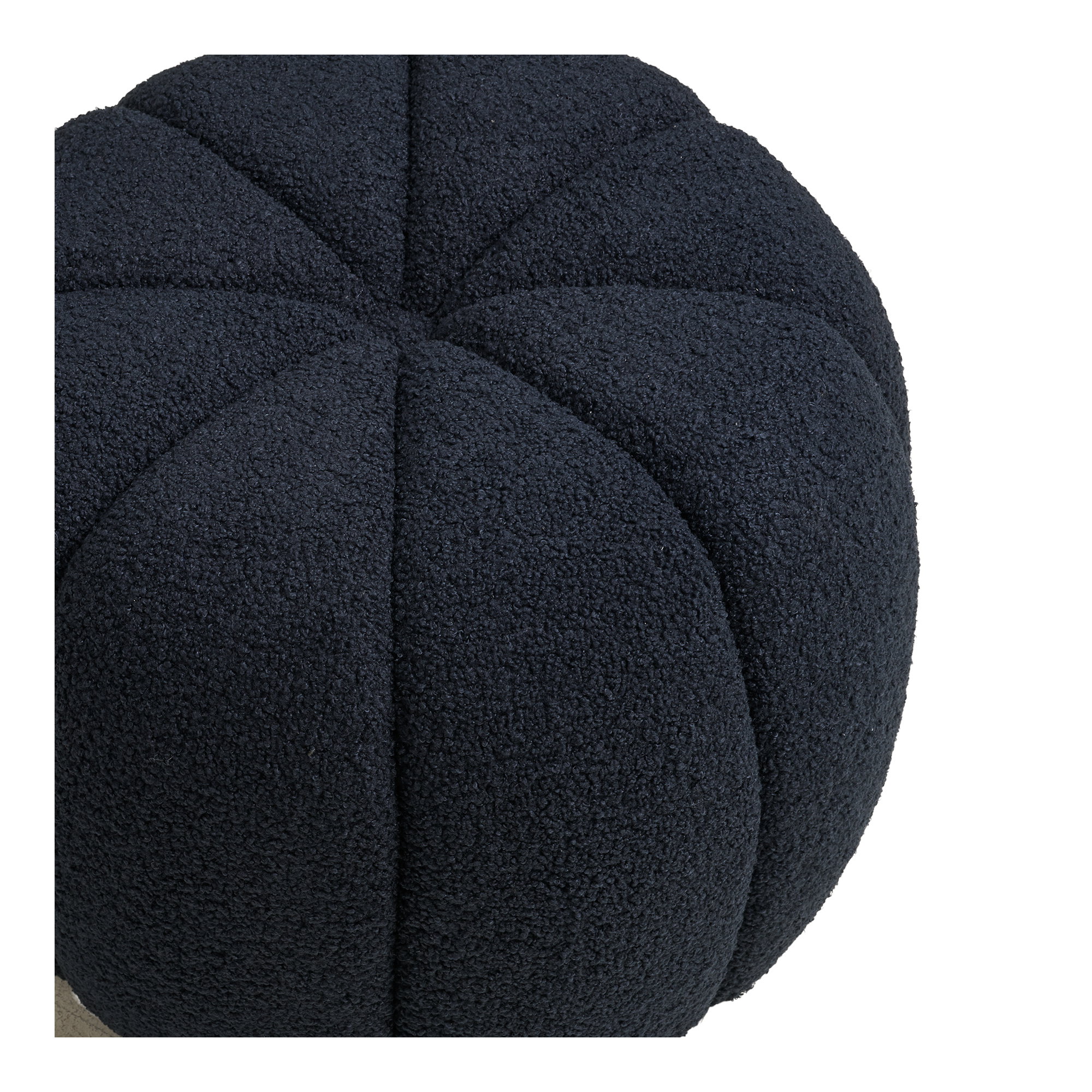 Poef Faudes Polyester Marineblauw - Afbeelding 3
